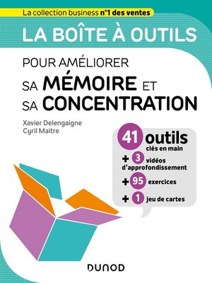 cover image of La boîte à outils pour améliorer sa mémoire et sa concentration